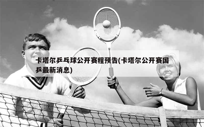 卡塔尔乒乓球公开赛程预告(卡塔尔乒乓球公开赛女单四强)